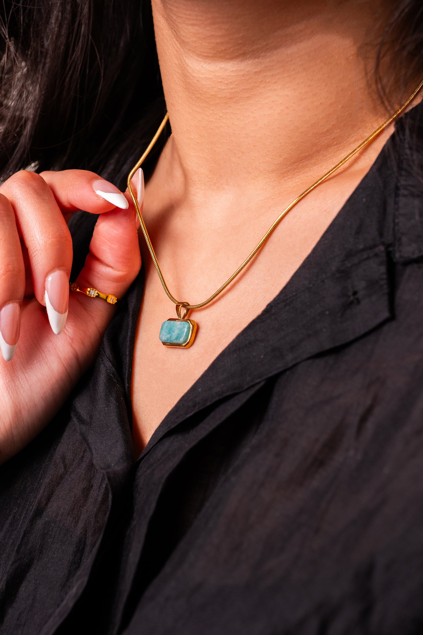 Teal Necklace