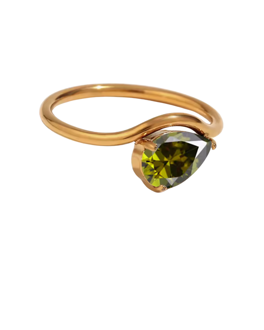 Inaya Olive Ring