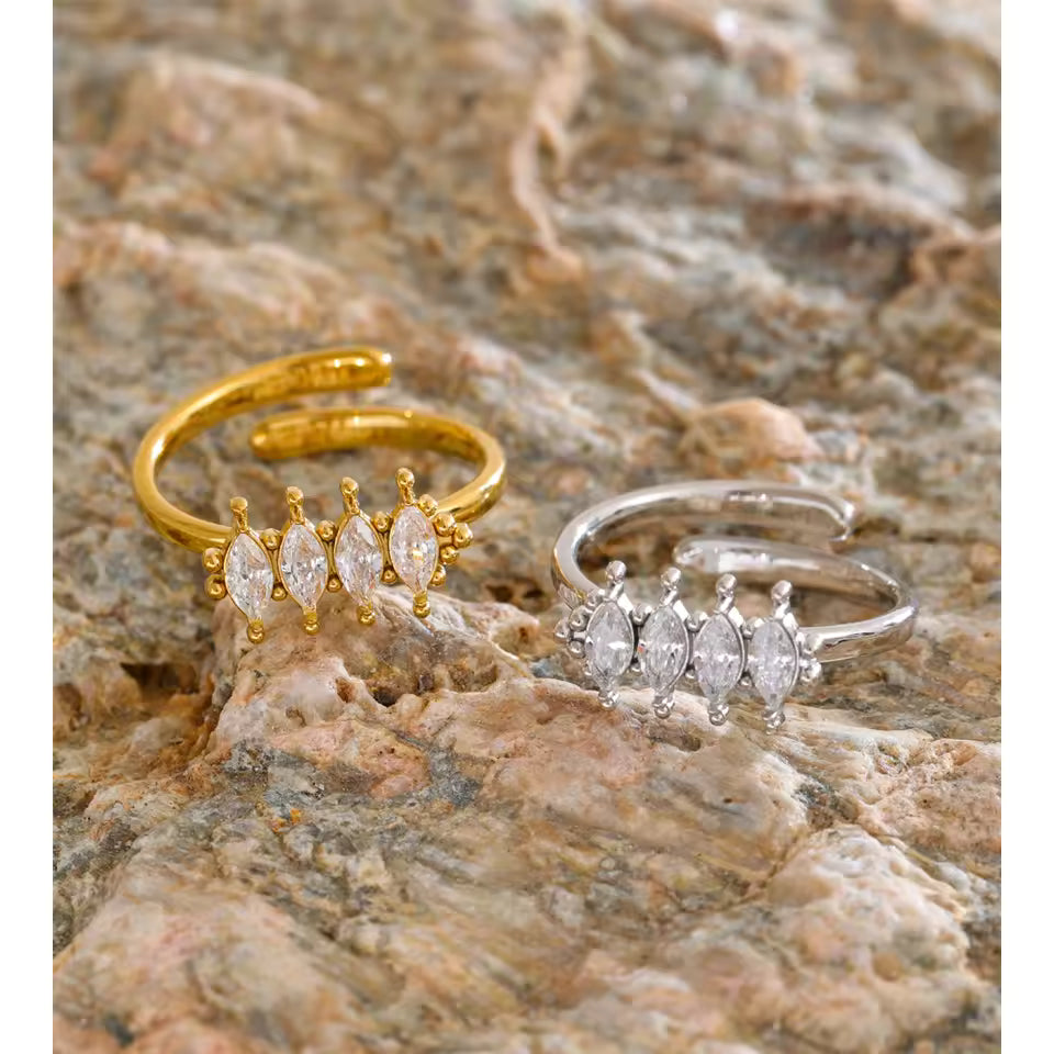 Zoya adjustable ring